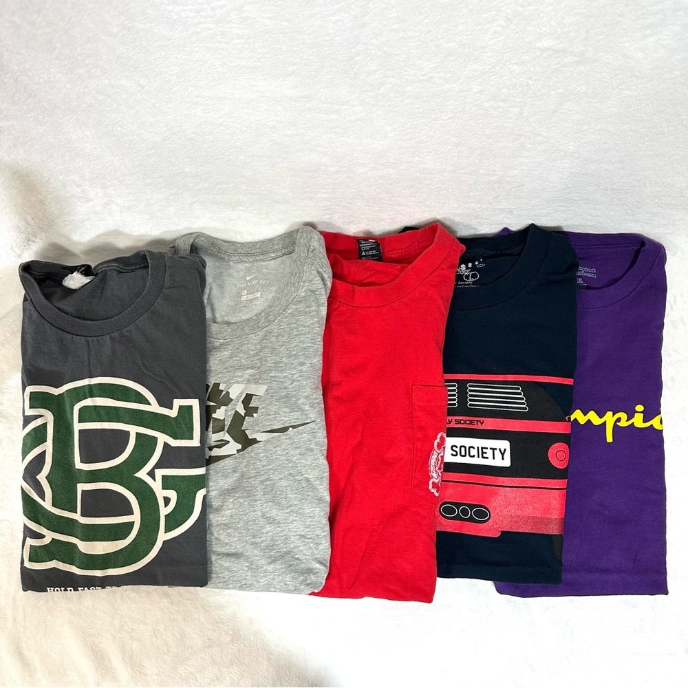 Men’s 5 Pack T-Shirt Bundle